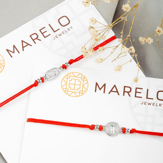 PULSERA SAN BENITO SENCILLA REDONDA HILO AJUSTABLE