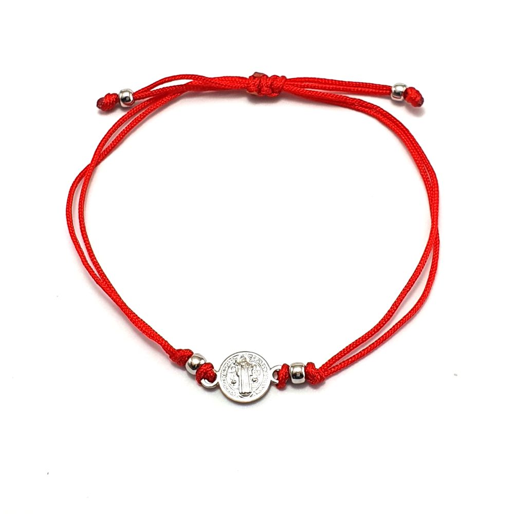 PULSERA SAN BENITO SENCILLA REDONDA HILO AJUSTABLE