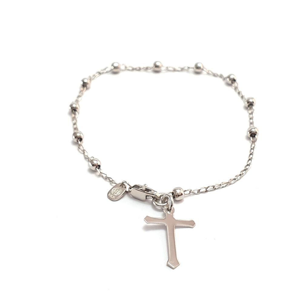 PULSERA MISTERIO BOLA 3 CON CRUZ