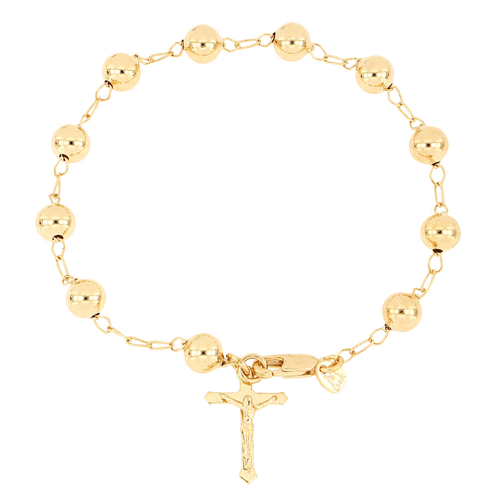 PULSERA MISTERIO BOLA 6 CON CRUZ