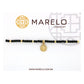 PULSERA SAN BENITO COLGANTE ELÁSTICA DE CRISTAL
