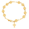PULSERA MISTERIO BOLA 8 CON CRUZ
