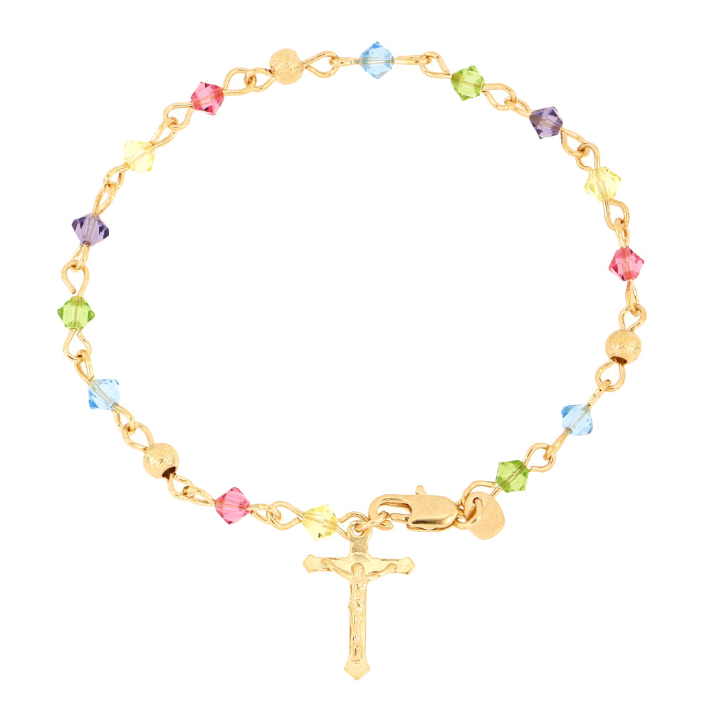PULSERA MISTERIO CRISTAL KOLORS 4 MM